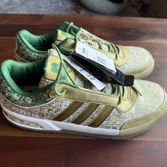 adidas gazelle silver green womens Adidas Gazelle ADV Shoes - Shadow Red / Crystal White / Gold Metallic main image 0